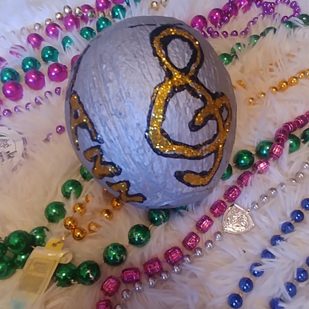 Zulu egg from Mardi gras